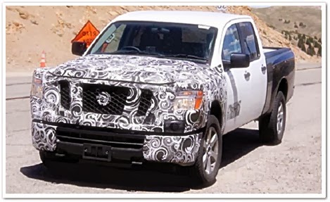 2015 Nissan Titan Spy Shot