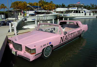 Nautilimo - Floridas Floating Pink Limo For Rent