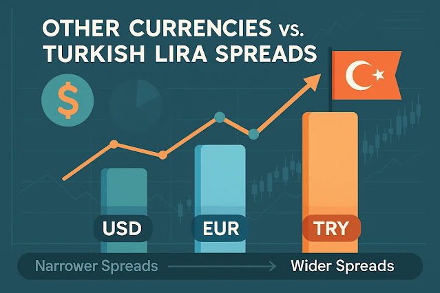 他通貨との比較で見えるトルコリラのスプレッド事情