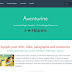 Aventurine Blogger Template