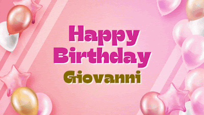 Happy Birthday Giovanni