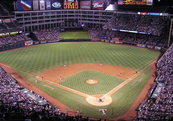 Ballpark At Arlington. Rangers Ballpark in Arlington