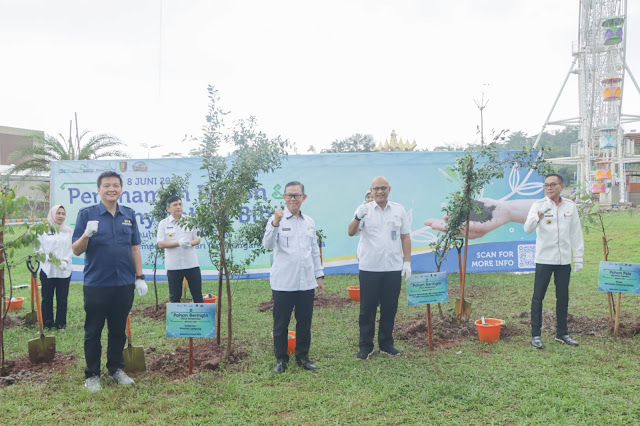 Pemprov Lampung Peringati Hari Lingkungan Hidup Sedunia di Kawasan Bakauheni Harbour City