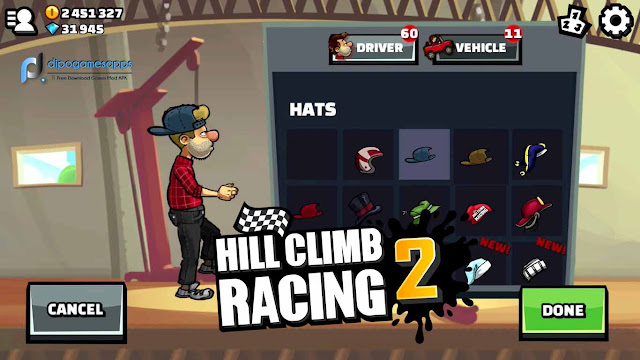 Download Hill Climb Racing 2 Mod Apk Terbaru