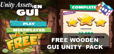 Wooden GUI for Mobile Free Pack – Unity Assets Download Free