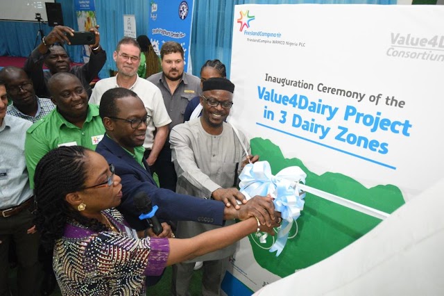 FrieslandCampina-led Value4Dairy Project to Boost Milk Production in Oyo, Osun, Abuja   