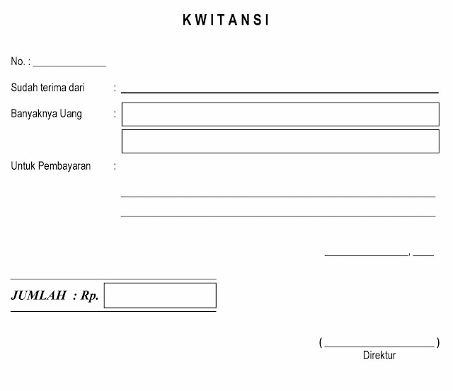 Contoh Faktur, Surat Jalan dan Kwitansi Barang