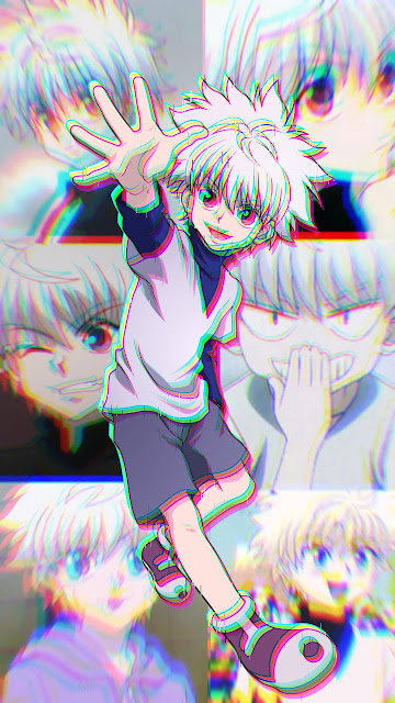 Papel de parede do   Killua Zoldyck - anime Hunter × Hunter para celular | wallpaper do  Killua Zoldyck - anime Hunter × Hunter em HD.