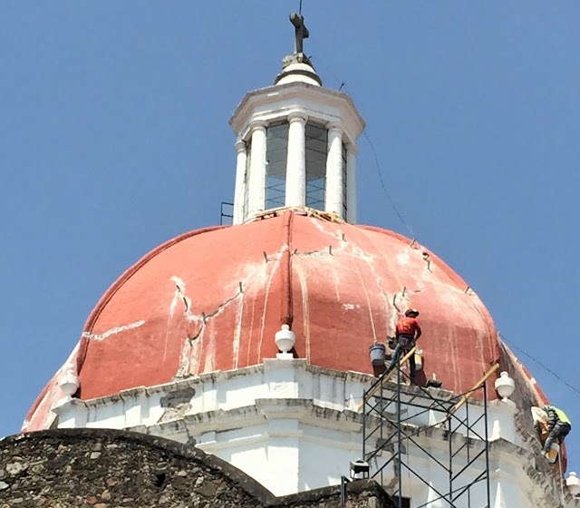 Cuernavaca: Earthquake repairs