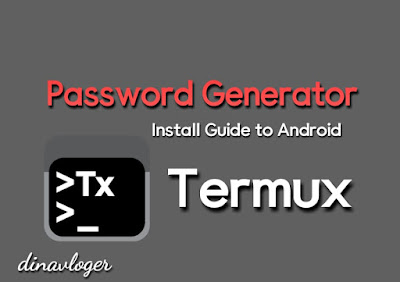 How to Use Password generator in Termux