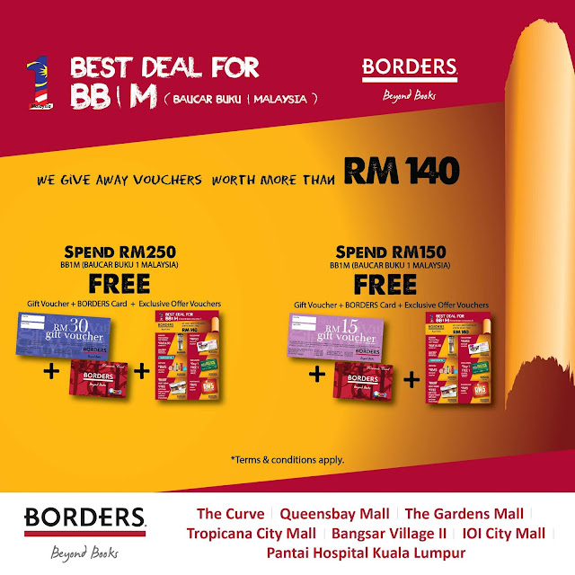 Baucar Buku 1malaysia Bb1m 2016 Promotions Borders Mph Times Popular Bookxcess Malaysia Students