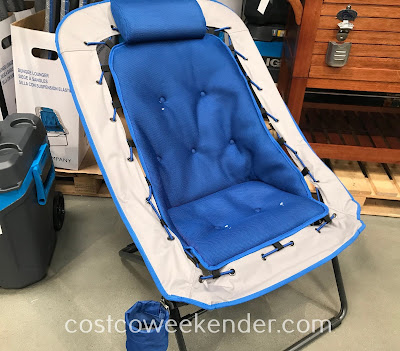 Sit around and hang out while on the Z Company Bungee Lounger