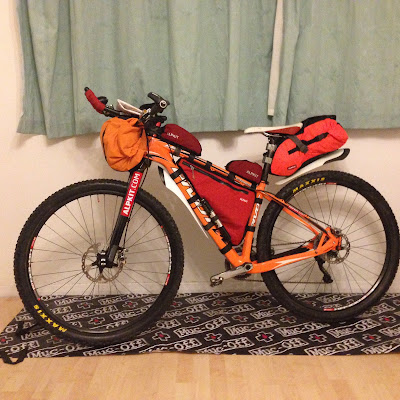 Chase The Rainbow: Review: Alpkit Bikepacking Luggage.