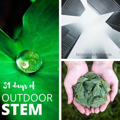 31 Days of Outdoor STEM kids activities