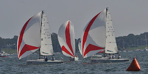 J/70s one-design sailing