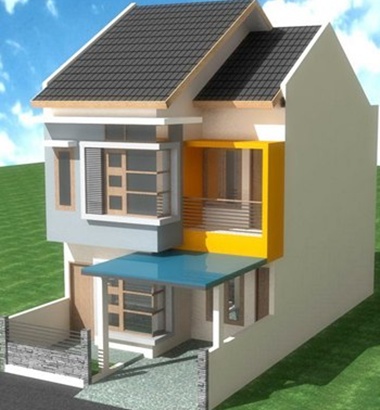  contoh  Desain  rumah  minimalis  2  lantai  Desain  Rumah  