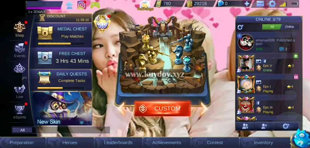 Cara Ganti Background Wallpaper Mobile Legends Dengan Script