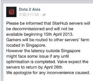 Problems with Dota2 Southeast Asia server