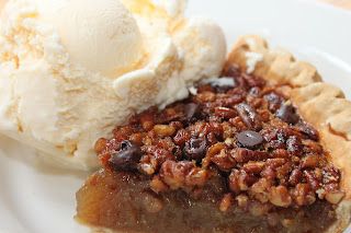 Jack Daniels Pecan Pie- Gristmill River Restaurant & Bar in Gruene, Texas