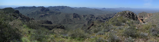 different peaks found westerly