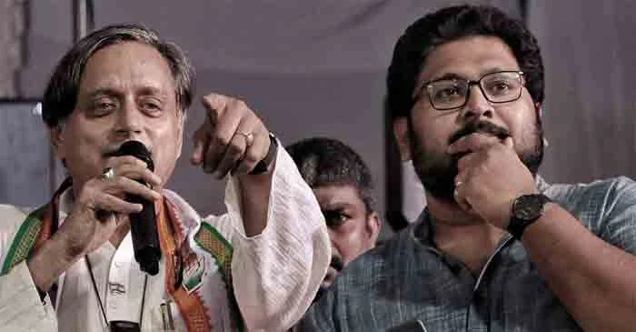 Congress president election: Sabarinathan support Shashi Tharoor, Thiruvananthapuram, News, Politics, Shashi Taroor, Congress, Election, Kerala
