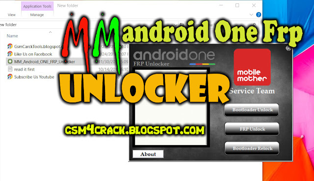 MM Android One Frp Unlocker