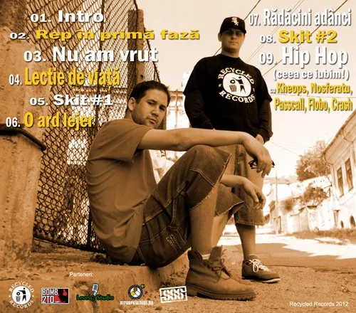 Pazzo & Dj Nasa - Radacini Adanci (back cover)