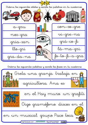 http://www.actiludis.com/wp-content/uploads/2012/07/Ordenar-palabras-y-frases-con-trabadas-Gr.pdf