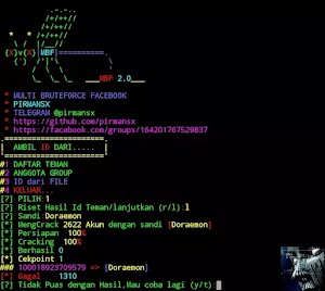 Cara Hack Facebook dengan Tool MBF Termux