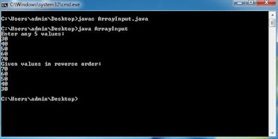 Array Example-javaform