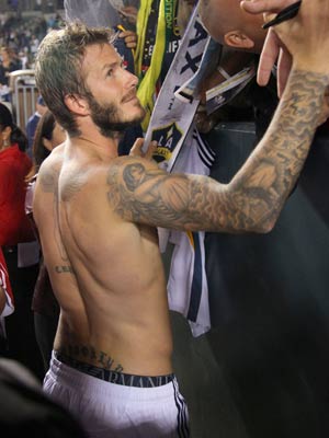 david beckham tattoo artist David Beckham Tattoo