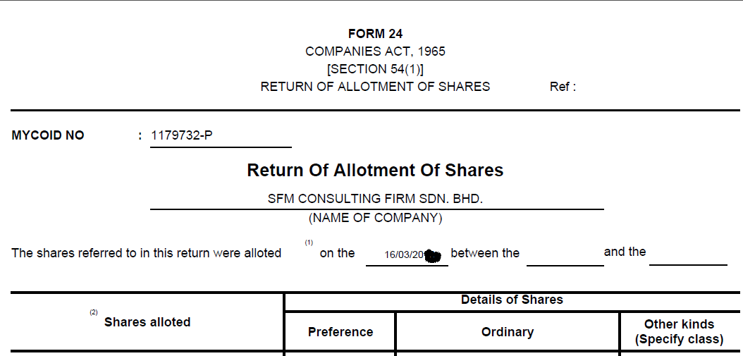 How to register/ incorporate a company in Malaysia - SFM ...