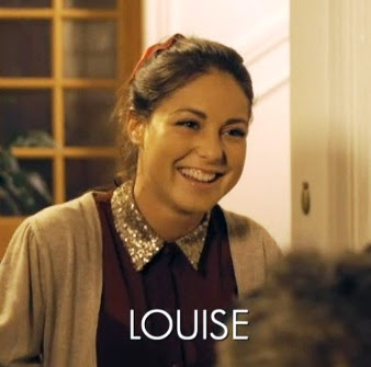 Madeinchelsea on Louise Thompson Sequin Collar Blouse Made In Chelsea Episode 3