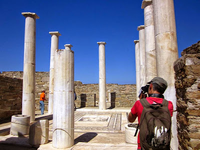 House in Delos Island