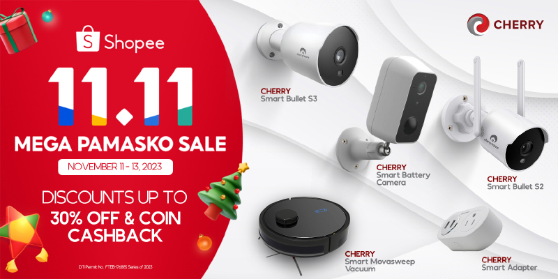 CHERRY Philippines announces 11.11 sale for Shopee and Lazada!
