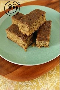This spice cake recipe is a mixture of raisins, walnuts and cinnamon ... Hmmm. Try it.