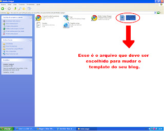 Como mudar o template do blogger