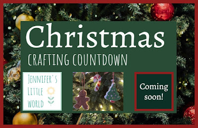 Christmas crafting countdown logo