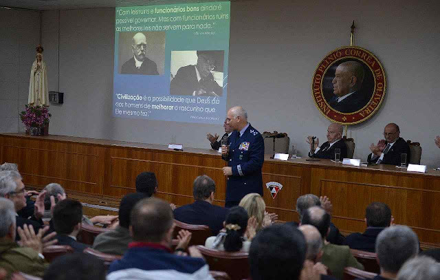 Momento da palestra