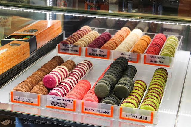 Macaron Selections in Bar Dolci