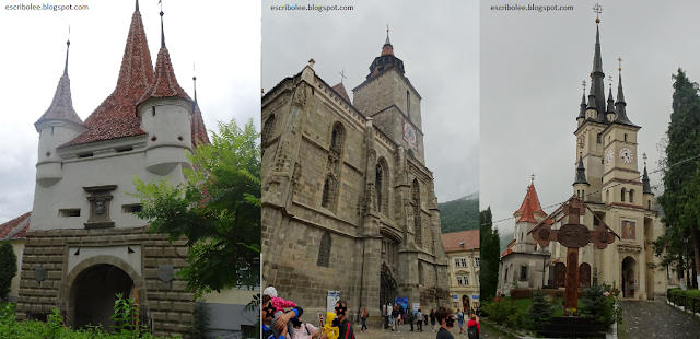 Viaje a Rumanía: Brasov: puerta de Santa Catalina, Catedral Negra, Catedral de San Nicolás