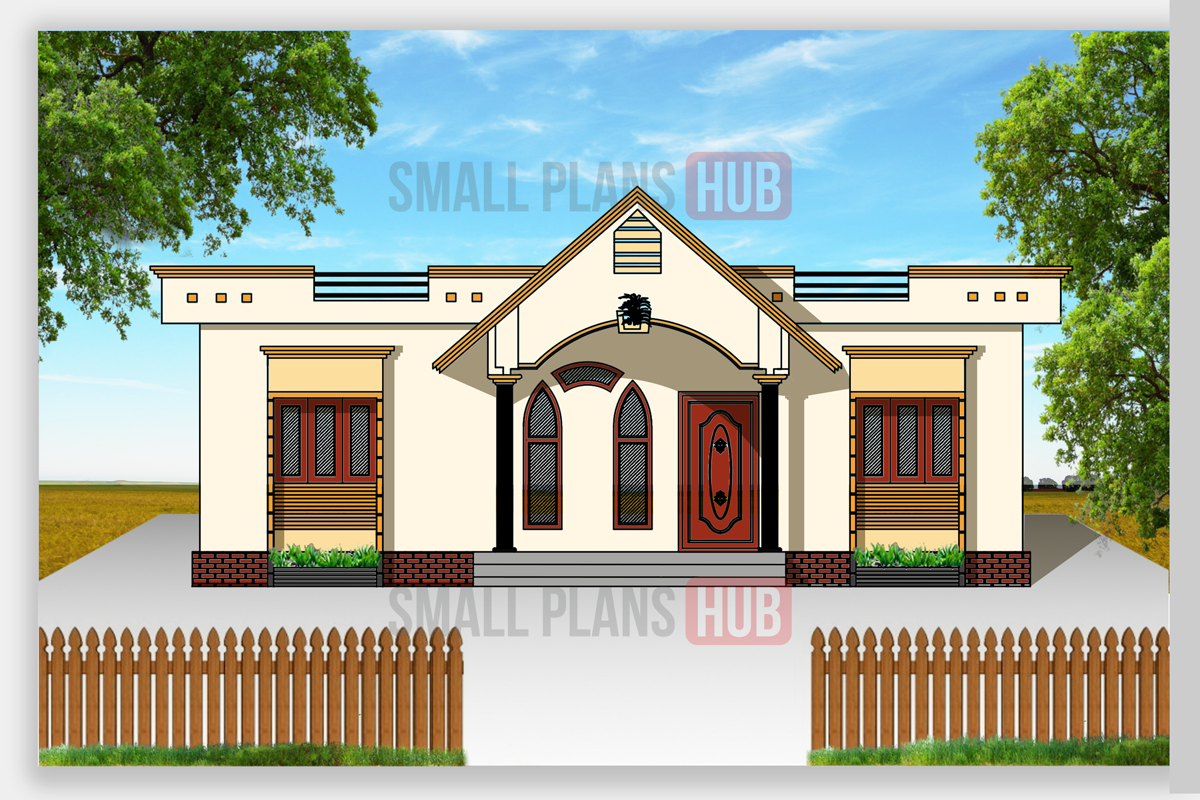 Kerala Model 3 Bedroom House Plans Total 3 House Plans Under 1250 Sq Ft Small Plans Hub