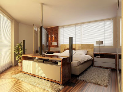 desain kamar tidur, minimalis, modern