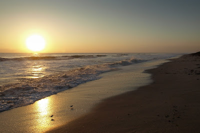 Sunrise on Canaveral Seashore in Florida