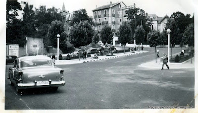 Chatel-Guyon, photo noir et blanc, vers 1960