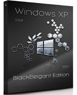 Windows XP SP 3 Pro Black Elegant Edition 32-bit (x86)