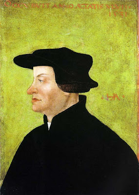 Huldrych (Ulrich) Zwingli has been called the "Third Man of the Reformation"