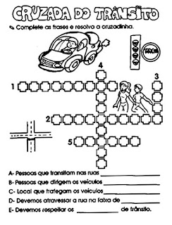 Atividades sobre Trânsito
