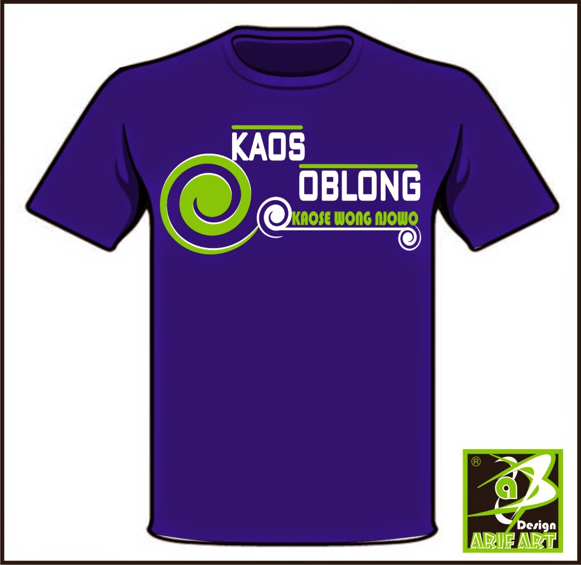 Koleksi Lambang dan Logo Desain Kaos Distro OBLONG