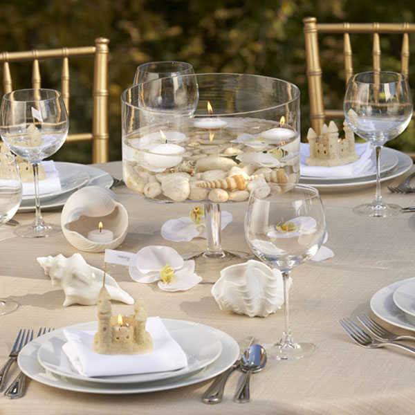 Beach Themed Reception Decorations